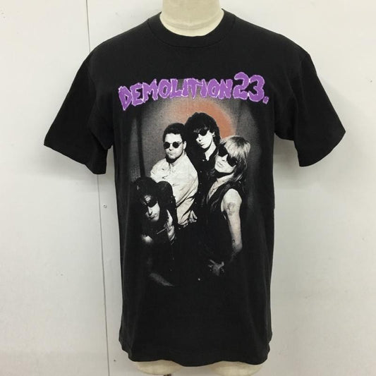 フルーツオブザルーム FRUIT OF THE LOOM Tシャツ 半袖 DEMOLITION23 バンドTシャツ 日本ツアー JAPANツアー 1994 M プリント 黒 / ブラック /  メンズ USED 古着 中古 10119850