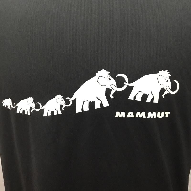 マムート Mammut Tシャツ 半袖 1017-10062 XL ロゴ、文字 黒 / ブラック /  メンズ USED 古着 中古 10117087