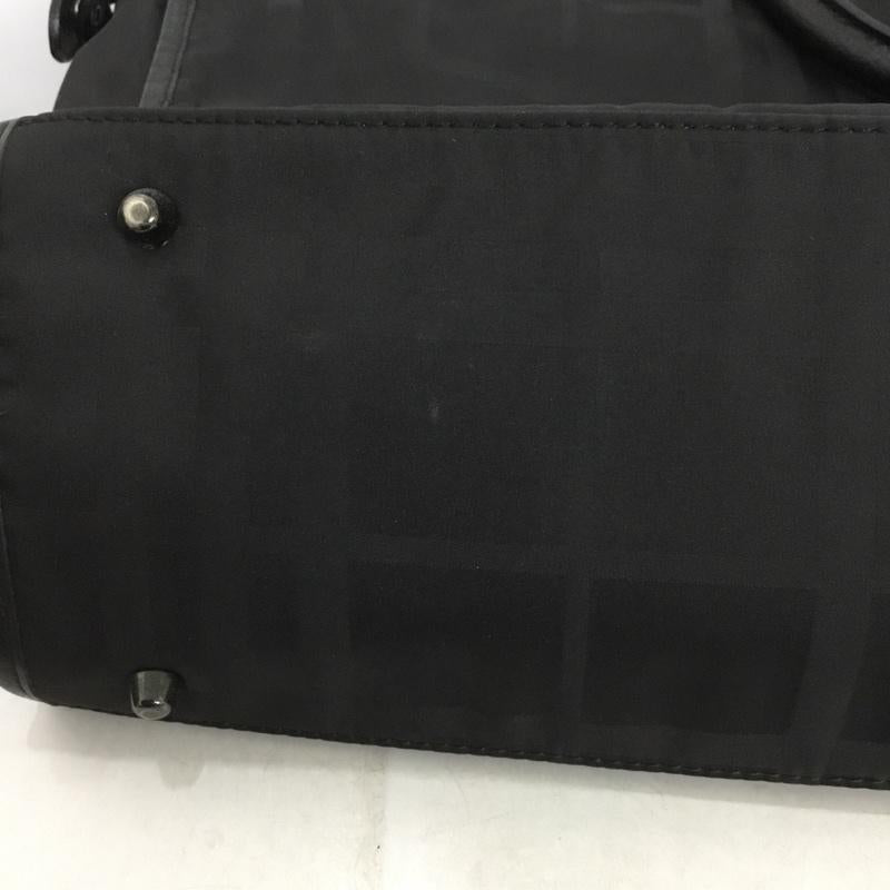 バーバリーブラックレーベル BURBERRY BLACK LABEL ブリーフケース、書類かばん ブリーフケース、書類かばん チェック ロゴ、文字 黒 / ブラック /  メンズ USED 古着 中古 10140437