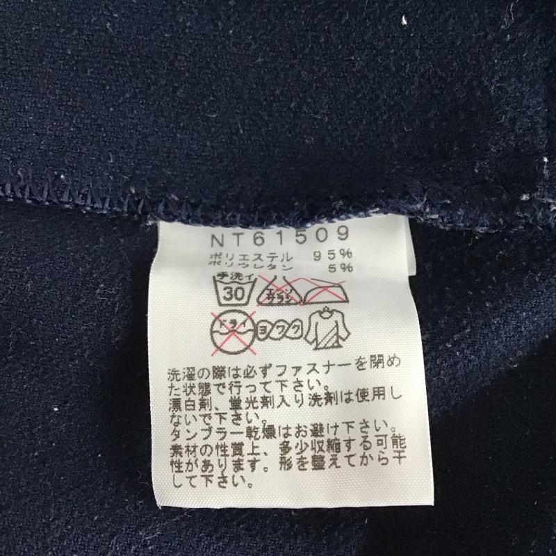 ザノースフェイス THE NORTH FACE パーカー 長袖 nt61509 MomentumHoodieJKT ジップアップパーカー XL ロゴ、文字 紺 / ネイビー /  メンズ USED 古着 中古 10131555