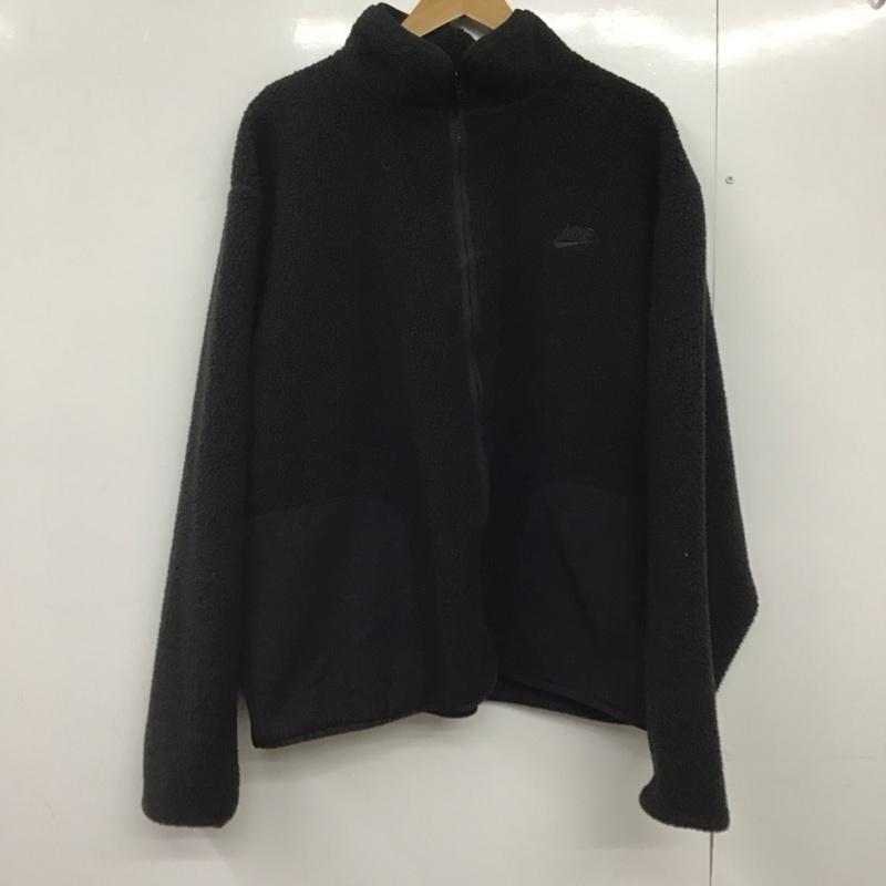 ナイキ NIKE ジャケット、上着 ジャケット、ブレザー FB8387-010 ナイキクラブ フリースジャケット XL ロゴ、文字 黒 / ブラック /  メンズ USED 古着 中古 10144711