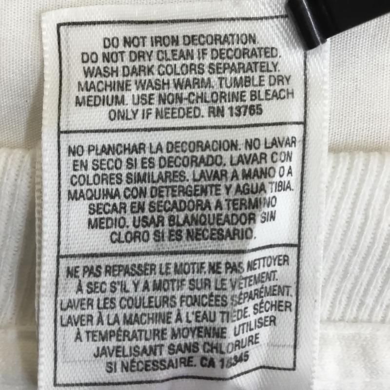 ユーズドクロージング used clothes Tシャツ 半袖 FRUIT OF THE LOOM Tシャツ 白 RN13765 CA18345 4L ロゴ、文字 白 / ホワイト /  メンズ USED 古着 中古 10130953