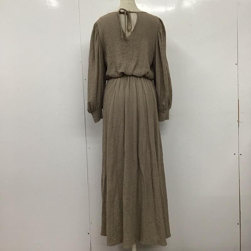 アルシーヴ archives ワンピース ロングスカート 無地 ベージュ / ベージュ /  レディース USED 古着 中古 10124896