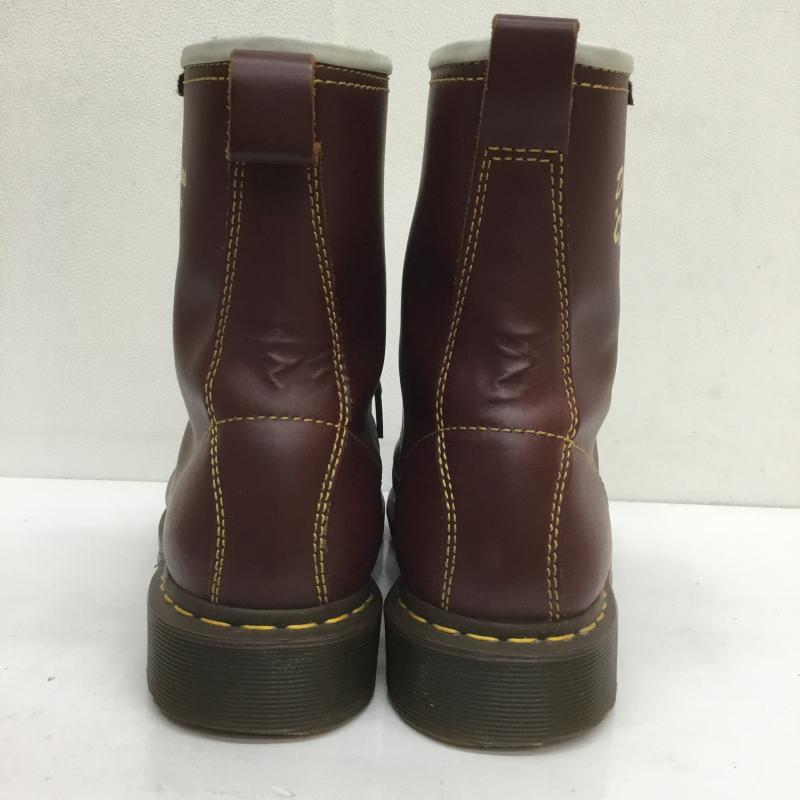 ドクターマーチン Dr.Martens ブーツ 一般 CAPPERS 8ホールブーツ US：11 ロゴ、文字 ボルドー / ボルドー /  メンズ USED 古着 中古 10108140