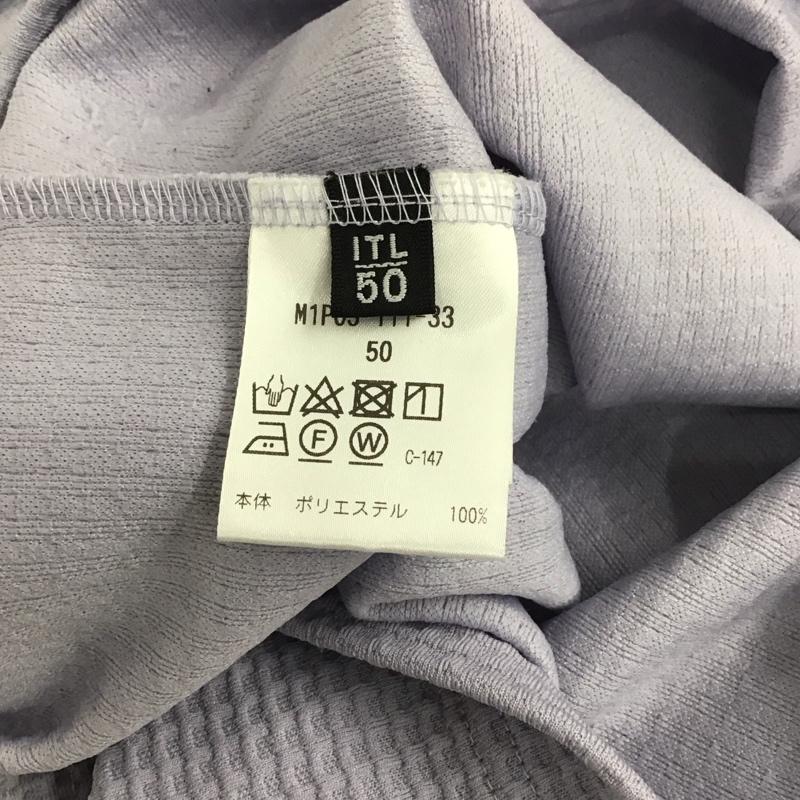 エポカウォモ EPOCA UOMO Tシャツ 半袖 半袖カットソー 無地Tシャツ クルーネックカットソー ロゴ、文字 紫 / パープル /  メンズ USED 古着 中古 10135853