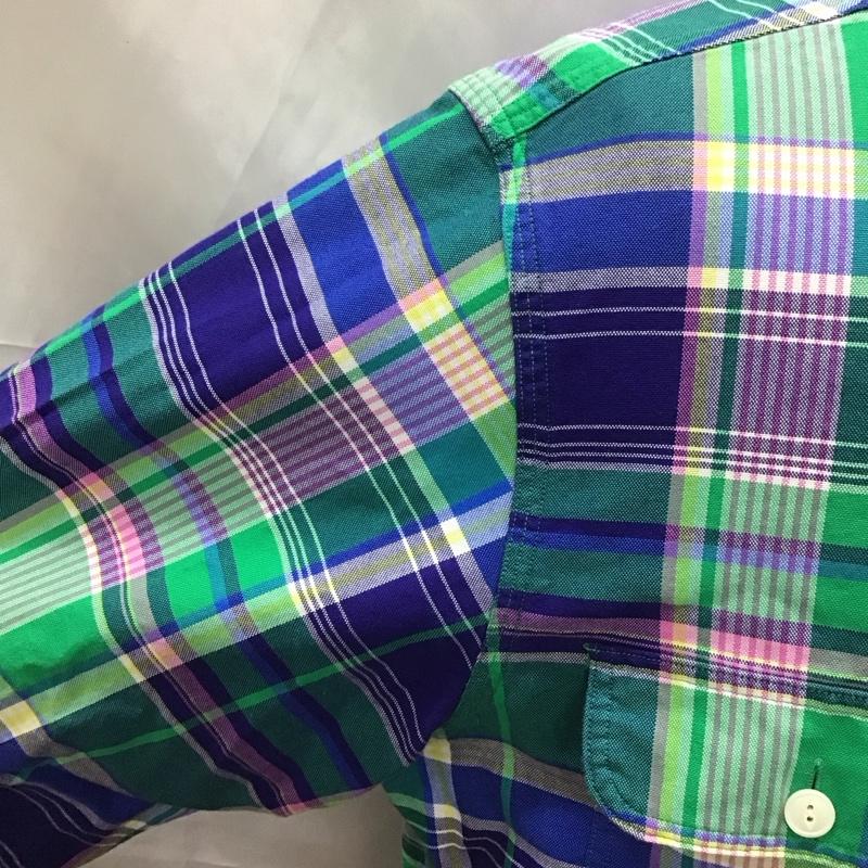 ポロラルフローレン POLO RALPH LAUREN シャツ、ブラウス 長袖 L チェック マルチカラー / マルチカラー /  メンズ USED 古着 中古 10111254