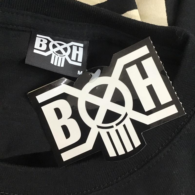 バウンティーハンター BOUNTY HUNTER Tシャツ 半袖 半袖カットソー プリントTシャツ クルーネックカットソー M ロゴ、文字 黒 / ブラック /  メンズ USED 古着 中古 10111958