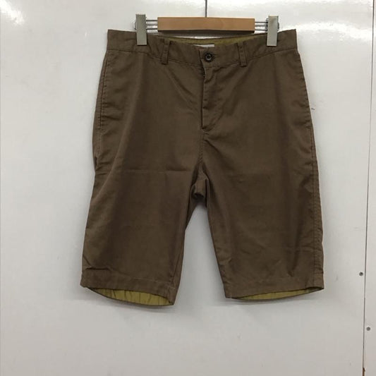 ビーミングライフストアバイビームス B:MING LIFESTORE by BEAMS パンツ ショートパンツ ショートパンツ ハーフパンツ カジュアルパンツ M 無地 茶 / ブラウン /  メンズ USED 古着 中古 10136872