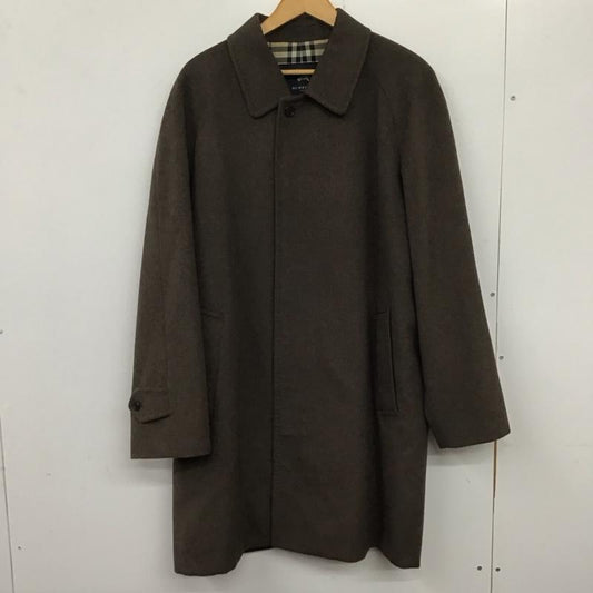 バーバリーロンドン Burberry London ジャケット、上着 ジャンパー、ブルゾン ロングコート カラージャケット アウター L 無地 茶 / ブラウン /  メンズ USED 古着 中古 10137224
