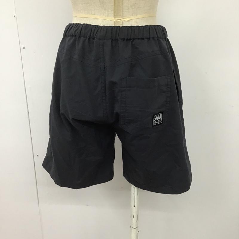 エックスガール X-girl パンツ ショートパンツ 05156701 ハーフパンツ M ロゴ、文字 紺 / ネイビー /  レディース USED 古着 中古 10107174