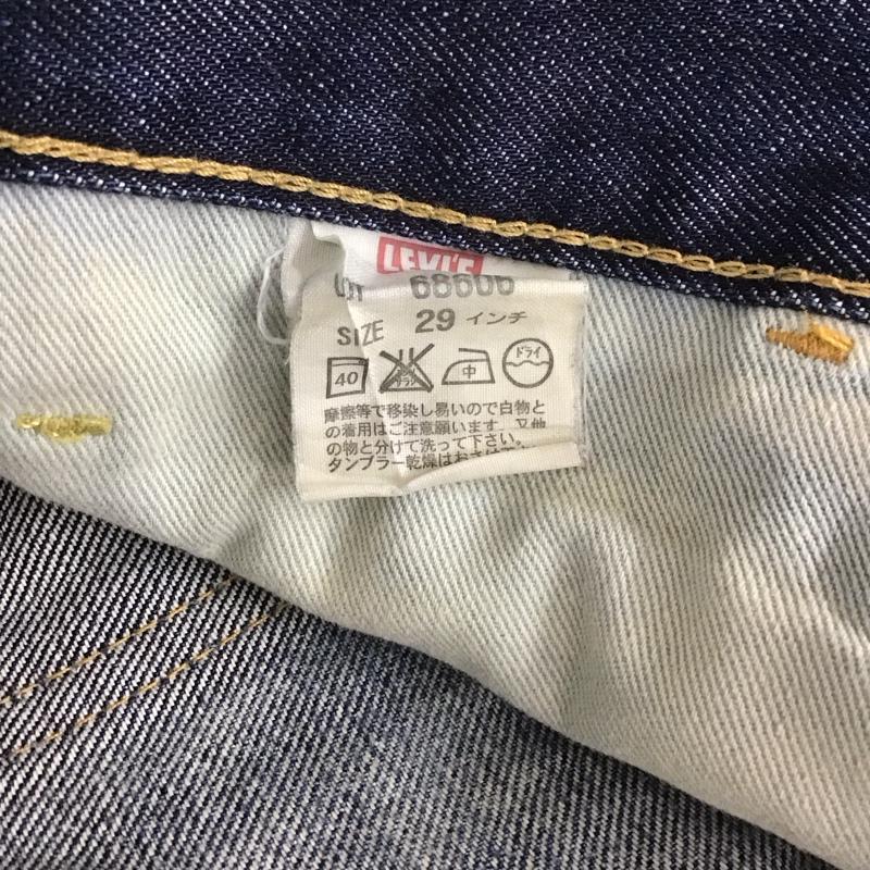 リーバイス Levi s パンツ デニム、ジーンズ 68606 1968年復刻モデル 29インチ 29インチ 無地 青 / ブルー /  メンズ USED 古着 中古 10106913