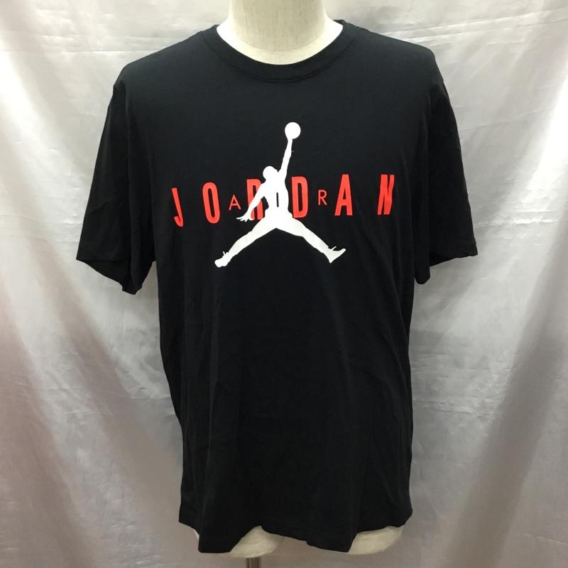 エアジョーダン AIR JORDAN Tシャツ 半袖 ck4213-010 JordanAirWordmark 半袖カットソー プリントTシャツ XL プリント 黒 / ブラック /  メンズ USED 古着 中古 10121067