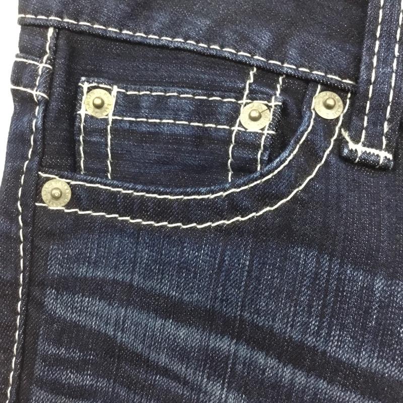マウジー MOUSSY パンツ デニム、ジーンズ デニムパンツ スリムパンツ ストレッチパンツ ジーンズ 無地 インディゴ / インディゴ /  レディース USED 古着 中古 10118570