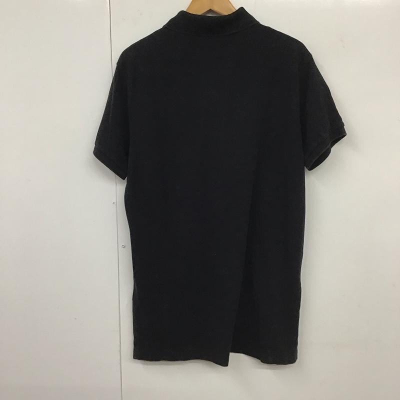ポロバイラルフローレン Polo by RALPH LAUREN ポロシャツ 半袖 半袖ポロシャツ 半袖カットソー カラーシャツ L ロゴ、文字 黒 / ブラック /  メンズ USED 古着 中古 10131159