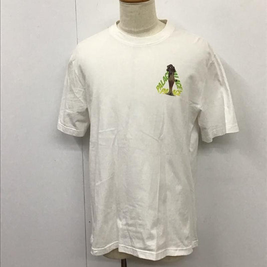 パレス PALACE Tシャツ 半袖 半袖カットソー プリントTシャツ クルーネックカットソー L プリント 白 / ホワイト /  メンズ USED 古着 中古 10115610