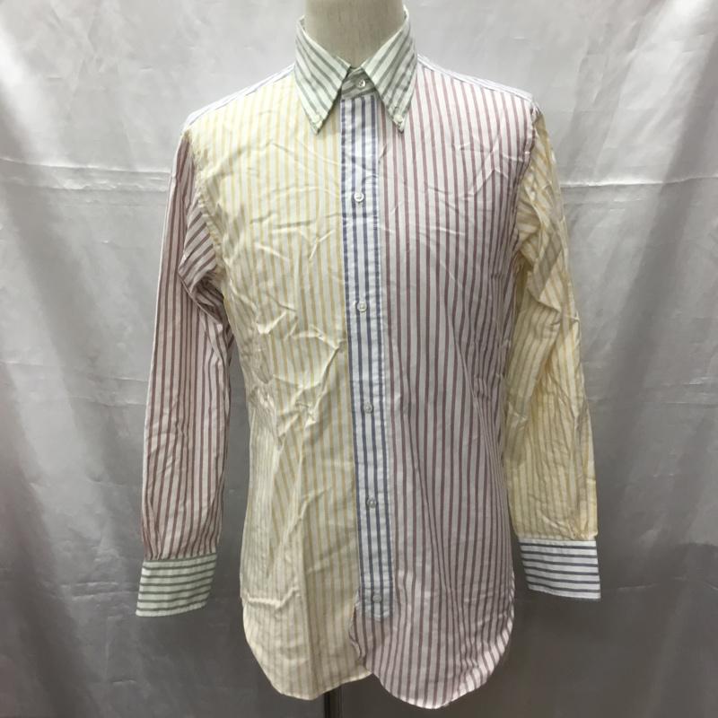 ブルックスブラザーズ BROOKS BROTHERS シャツ、ブラウス 長袖 ボタンダウンシャツ XS ストライプ マルチカラー / マルチカラー /  メンズ USED 古着 中古 10112747