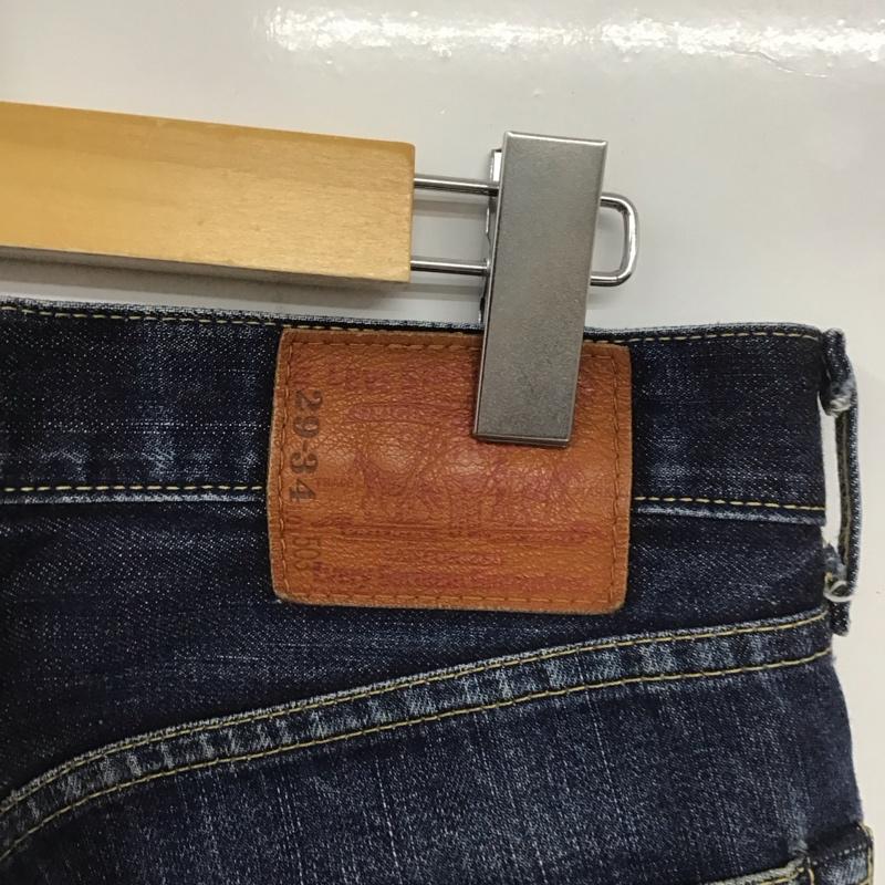 リーバイス Levi s パンツ デニム、ジーンズ 00503-0303 日本製 503 29インチ 無地 インディゴ / インディゴ /  メンズ USED 古着 中古 10140200