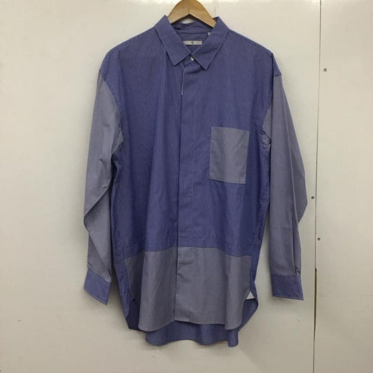 ユニクロ UNIQLO シャツ、ブラウス 長袖 331-436113 長袖シャツ ストライプシャツ カラーシャツ L ストライプ マルチカラー / マルチカラー /  メンズ USED 古着 中古 10139039