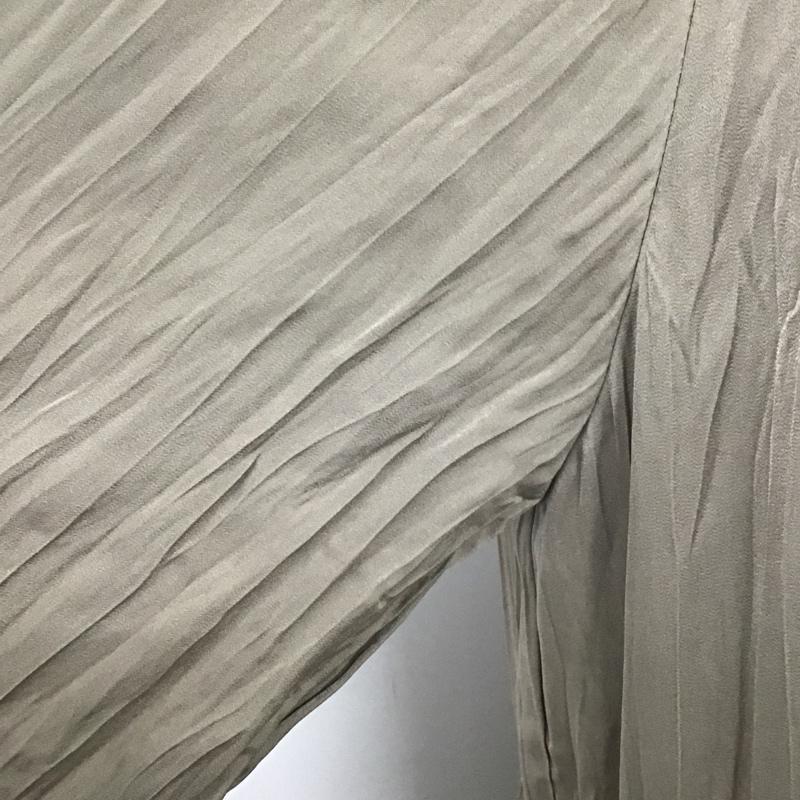 アーバンリサーチ URBAN RESEARCH ワンピース ロングスカート UR06-26D002 ランダムプリーツティアードワンピース 無地 ベージュ / ベージュ /  レディース USED 古着 中古 10106143