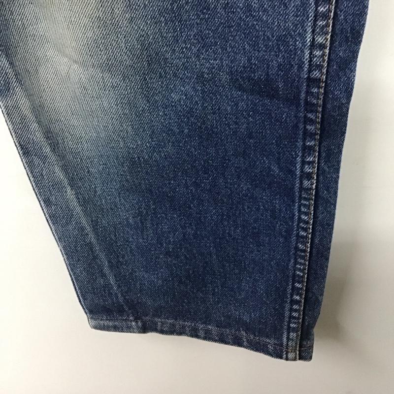 リーバイストラウスアンドコー Levi Strauss & co. パンツ デニム、ジーンズ デニムパンツ ワイドパンツ カジュアルパンツ 36 無地 インディゴ / インディゴ /  メンズ USED 古着 中古 10143535