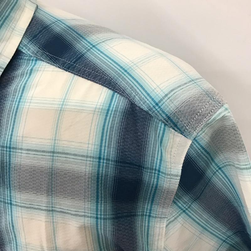 エディーバウアー Eddie Bauer シャツ、ブラウス 半袖 半袖シャツ カラーシャツ 半袖カットソー チェックシャツ L 総柄 マルチカラー / マルチカラー /  メンズ USED 古着 中古 10115304