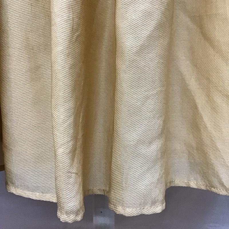 ナノユニバース nano・universe スカート ひざ丈スカート 13SK008 ギャザースカート 無地 ベージュ / ベージュ / X 橙 / オレンジ /  レディース USED 古着 中古 10114869