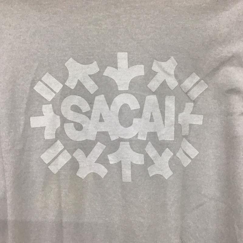 サカイ Sacai カットソー 長袖 23-0625s EricHaze カットソー 長袖Tシャツ プリントTシャツ 2 プリント 白 / ホワイト /  メンズ USED 古着 中古 10140311