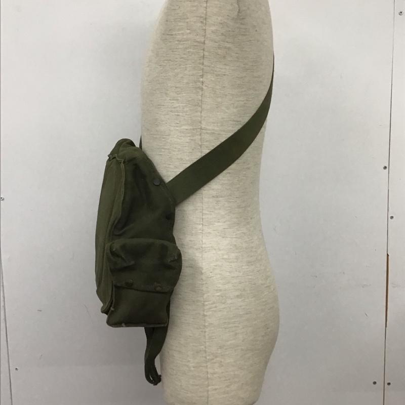 古着 USED ショルダーバッグ ショルダーバッグ ミリタリー アメリカ軍 ガスマスクバッグ M17 ロゴ、文字 カーキ / カーキ /  メンズ USED 古着 中古 10132117