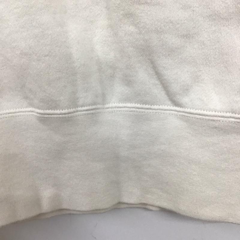 リー Lee トレーナー 長袖 M ロゴ、文字 X プリント 白 / ホワイト /  レディース USED 古着 中古 10141223