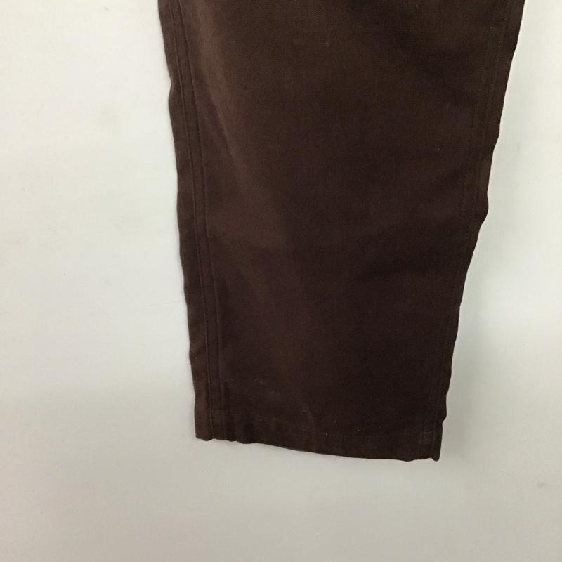 ザ シンゾーン THE SHINZONE パンツ スラックス 15AMSPA18 ベイカーパンツ 32 無地 茶 / ブラウン /  レディース USED 古着 中古 10143745