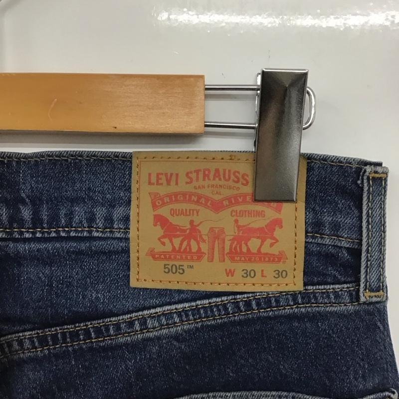 リーバイストラウスアンドコー Levi Strauss & co. パンツ デニム、ジーンズ デニムパンツ スリムパンツ カジュアルパンツ ストレッチパンツ 30インチ 無地 インディゴ / インディゴ /  メンズ USED 古着 中古 10143197