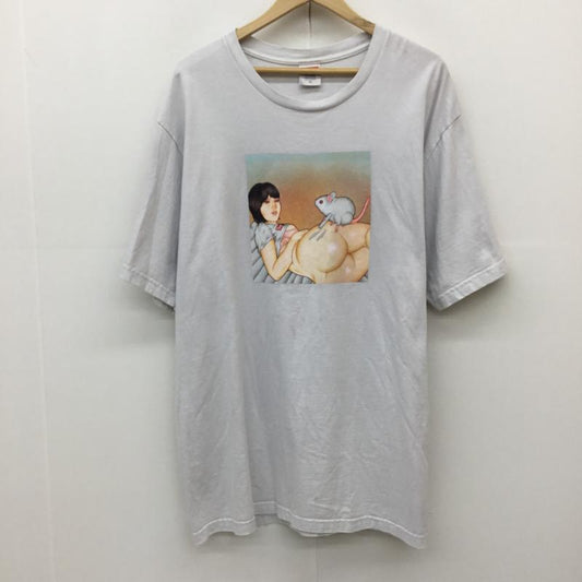 シュプリーム Supreme Tシャツ 半袖 25SS Mouse Tee XL プリント 白 / ホワイト /  メンズ USED 古着 中古 10149777