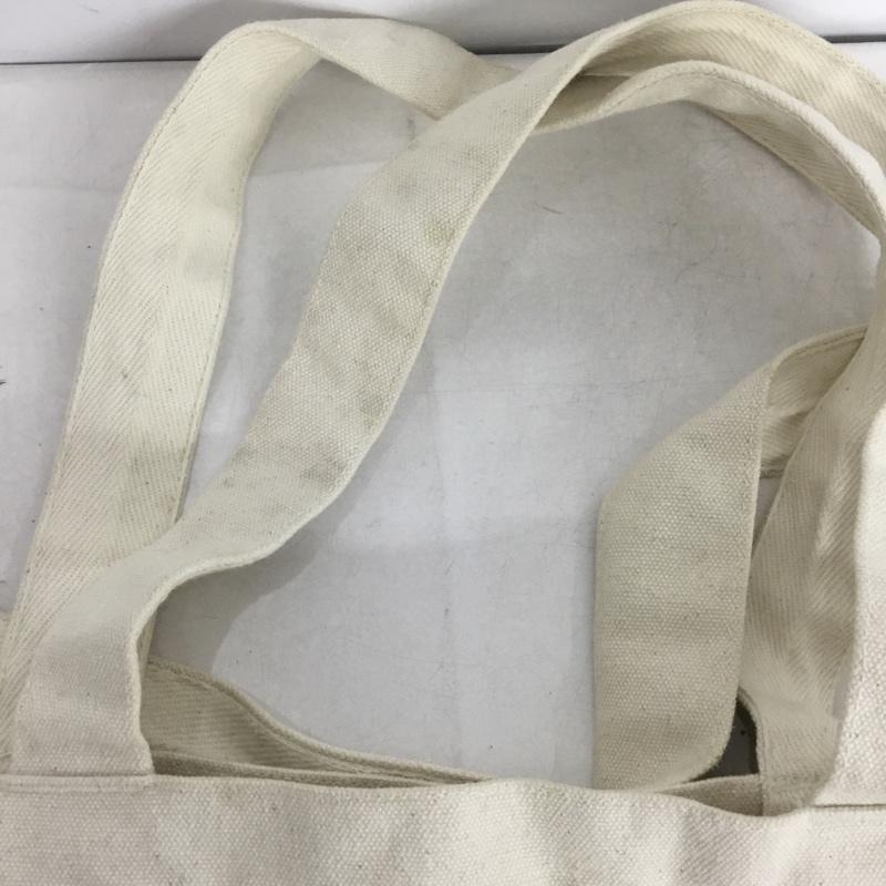 ザノースフェイス THE NORTH FACE トートバッグ トートバッグ Utility Tote オーガニックコットン 2WAY ショルダー ロゴ、文字 アイボリー / アイボリー / X 黒 / ブラック /  メンズ USED 古着 中古 10147141