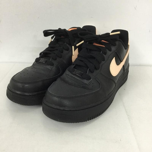 ナイキ NIKE スニーカー スニーカー 315115-039 WMNS AIR FORCE 1 07 27.5cm 27.5cm ロゴ、文字 黒 / ブラック / X 桃 / ピンク /  メンズ USED 古着 中古 10129546