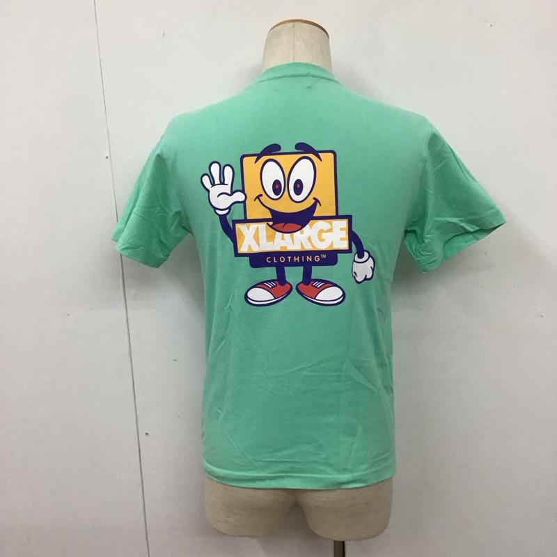 エクストララージ XLARGE Tシャツ 半袖 S プリント 緑 / グリーン /  メンズ USED 古着 中古 10106716