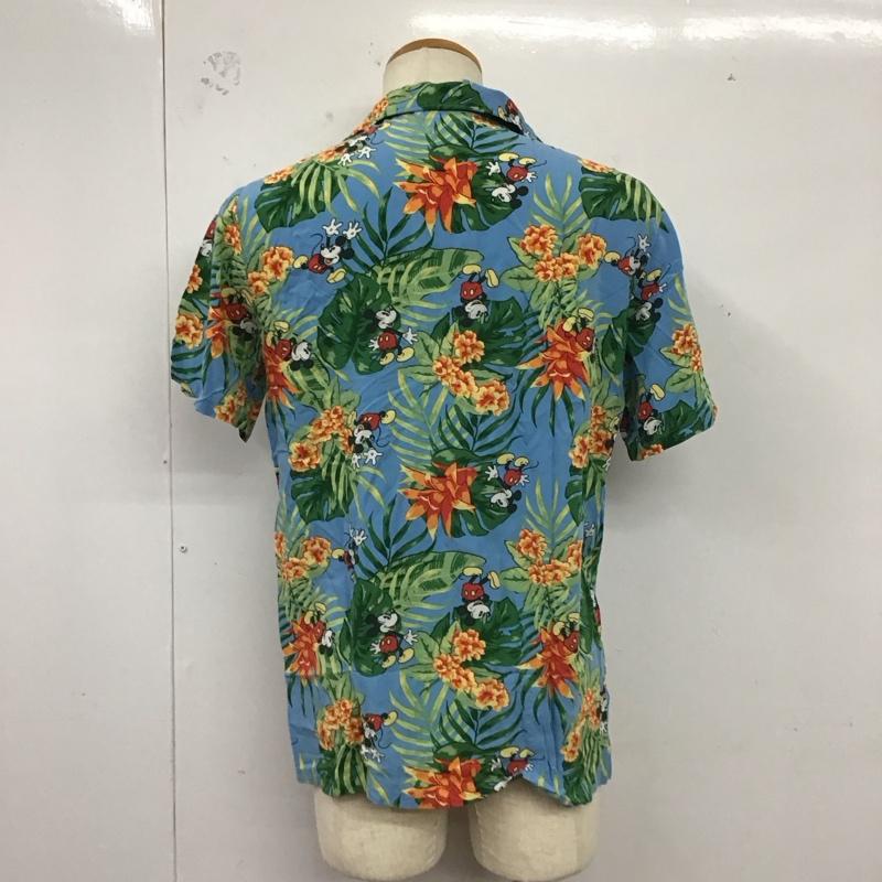 ディズニー Disney シャツ、ブラウス 半袖 半袖シャツ カラーシャツ 半袖カットソー アロハシャツ M プリント マルチカラー / マルチカラー /  メンズ USED 古着 中古 10123988