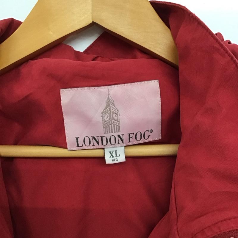 ロンドンフォグ LONDONFOG ジャケット、上着 ジャンパー、ブルゾン ジップアップジャケット アウター 古着 パーカー XL 無地 赤 / レッド /  メンズ USED 古着 中古 10147311