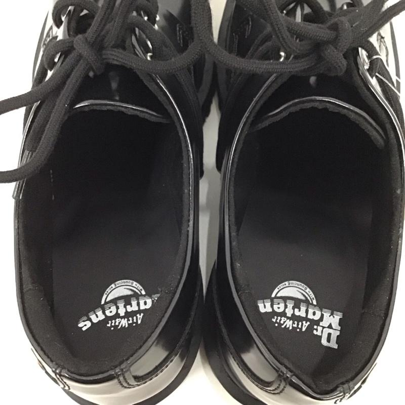 ドクターマーチン Dr.Martens 革靴 革靴 Zeffir51 5ホール UK6 箱有 US：7 無地 黒 / ブラック /  メンズ USED 古着 中古 10123168