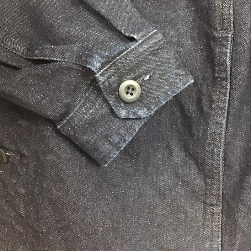 ユニクロ UNIQLO ジャケット、上着 ジャケット、ブレザー 01-31-2h006a デニムジャケット Gジャン S 無地 インディゴ / インディゴ /  メンズ USED 古着 中古 10141008