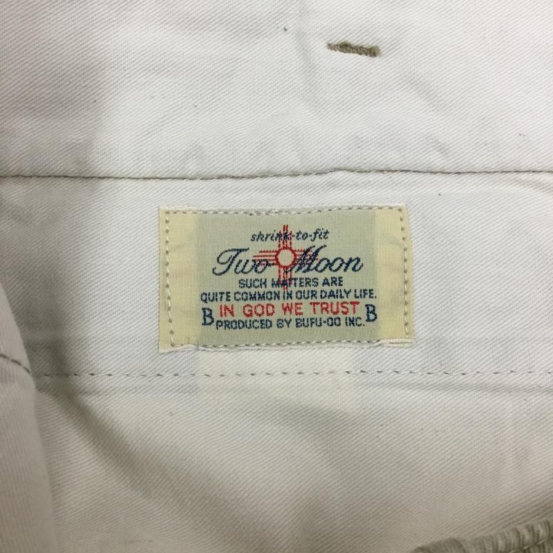 トゥームーン two moon パンツ ショートパンツ 36 無地 ベージュ / ベージュ /  メンズ USED 古着 中古 10108389
