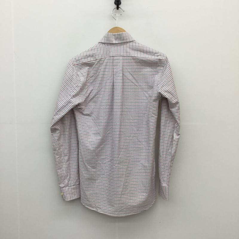 ブルックスブラザーズ BROOKS BROTHERS シャツ、ブラウス 長袖 BROOKS BROTHERS 長袖シャツ　100187186 XS チェック 白 / ホワイト / X 赤 / レッド / X 黒 / ブラック /  メンズ USED 古着 中古 10129214