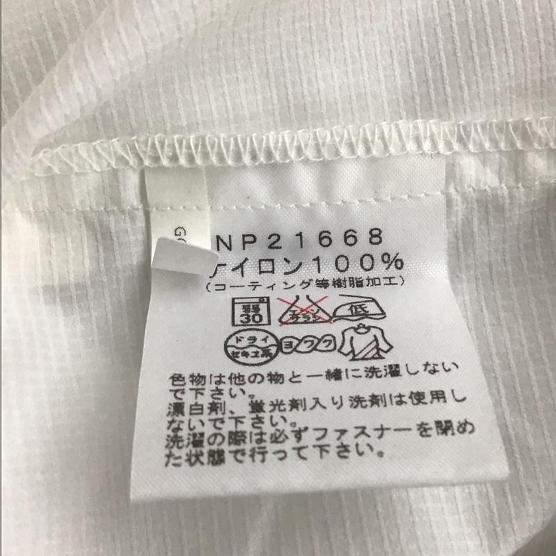 ザノースフェイス THE NORTH FACE ジャケット、上着 ジャンパー、ブルゾン NP21668 スワローテイルベントフーディー ジップアップジャケット ナイロンジャケット L ロゴ、文字 白 / ホワイト / X 紺 / ネイビー /  メンズ USED 古着 中古 10110417