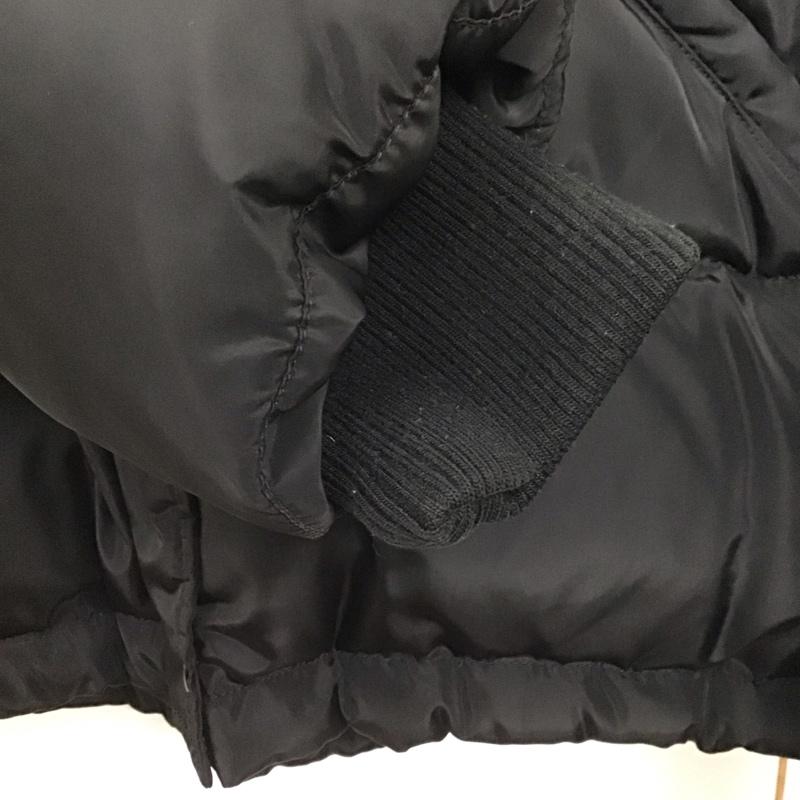 ローリーズファーム LOWRYS FARM ジャケット、上着 ダウンジャケット FREE 無地 黒 / ブラック /  レディース USED 古着 中古 10142298