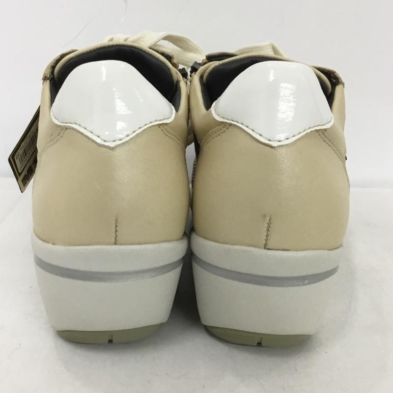 マドラスウォーク madras Walk スニーカー スニーカー MWL1009 ファスナー GORE-TEX 23cm 23.0cm 無地 ベージュ / ベージュ /  レディース USED 古着 中古 10135793