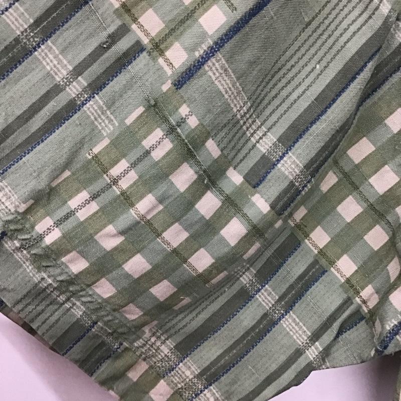 古着 USED シャツ、ブラウス 半袖 半袖シャツ チェックシャツ ボタンダウンシャツ L チェック マルチカラー / マルチカラー /  メンズ USED 古着 中古 10136717