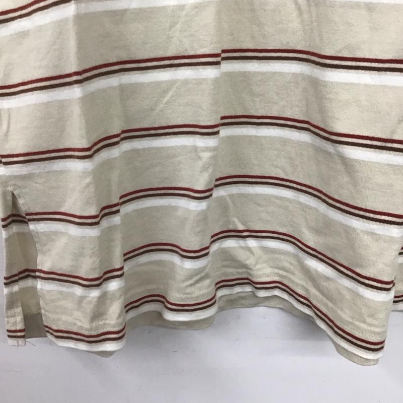 ローリーズファーム LOWRYS FARM Tシャツ 半袖 LF620089AD クルーネック オーバーサイズ FREE ボーダー柄 マルチカラー / マルチカラー /  レディース USED 古着 中古 10146378