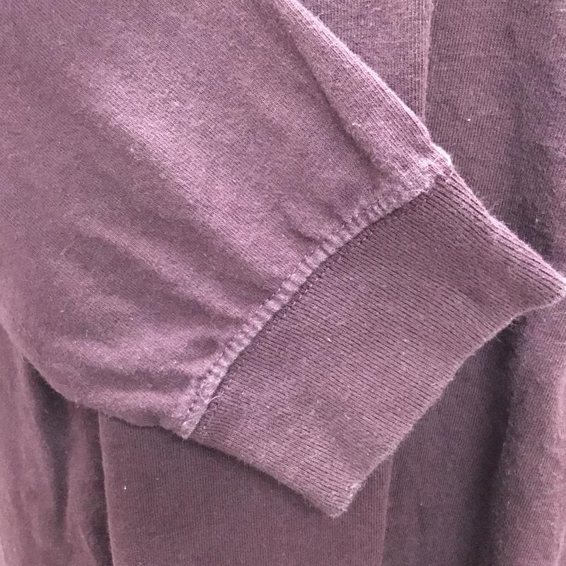 カーハート Carhartt カットソー 長袖 長袖カットソー クルーネックカットソー ロングスリーブカットソー プリントTシャツ XL ロゴ、文字 えんじ / ワインレッド /  メンズ USED 古着 中古 10118678