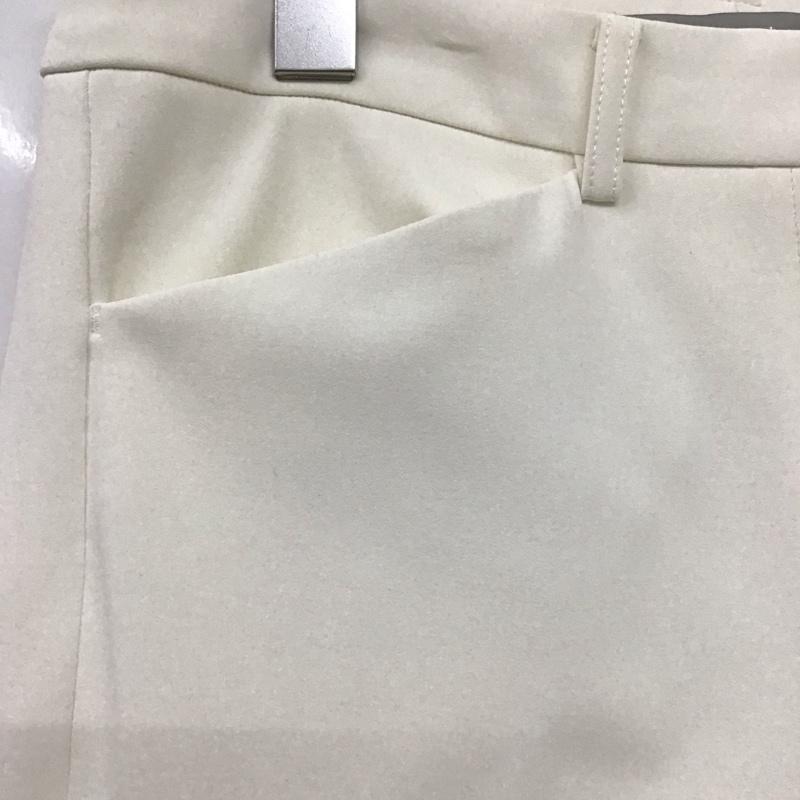 セオリーリュクス theory luxe パンツ スラックス 03-5106455 センタープレス 38 無地 白 / ホワイト /  レディース USED 古着 中古 10133748
