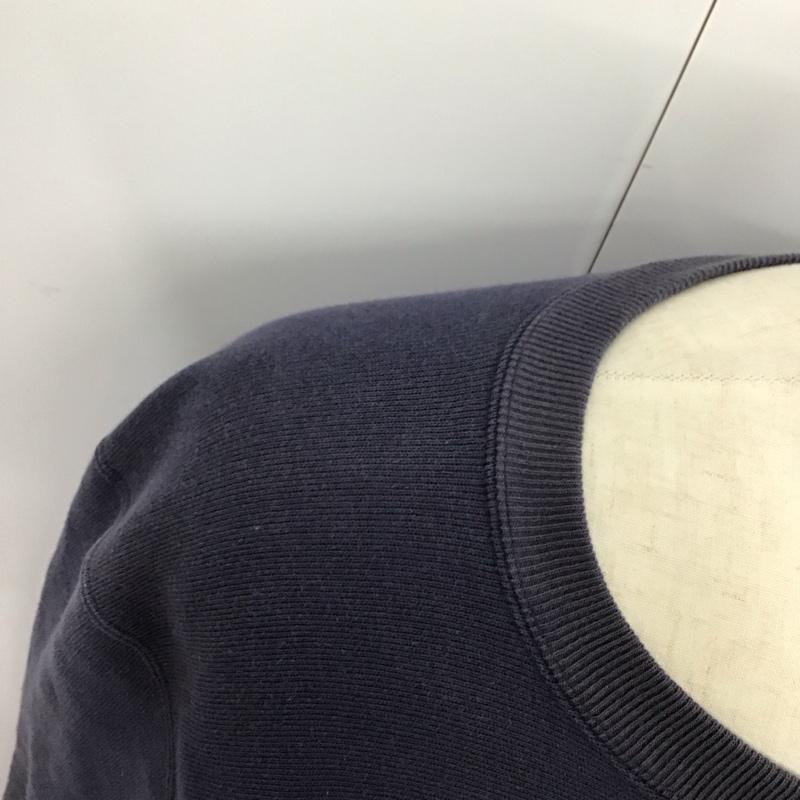 チャンピオン Champion トレーナー 長袖 長袖 XL 無地 紺 / ネイビー /  メンズ USED 古着 中古 10123818