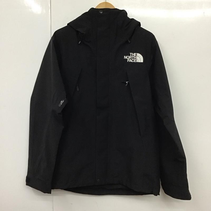 ザノースフェイス THE NORTH FACE ジャケット、上着 ジャケット、ブレザー np61800 マウンテンジャケット ジップアップジャケット S ロゴ、文字 黒 / ブラック /  メンズ USED 古着 中古 10131271